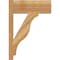 Ekena Millwork Funston Block Rough Sawn Outlooker, Western Red Cedar, 8"W x 20"D x 28"H OUT08X20X28FST05RWR - alternate 3